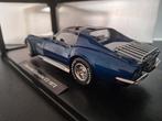 Chevrolet Corvette C3 Hard Top blauw 1972 Schaal 1:18, Nieuw, Overige merken, Ophalen of Verzenden, Auto