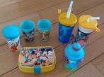 Drinkbekers divers oa mickey minnie mouse, Gebruikt, Ophalen of Verzenden