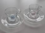 Lavazza 2x kop schotel modo mio espresso nieuw glas kopjes, Huis en Inrichting, Keuken | Servies, Nieuw, Ophalen of Verzenden