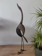 Artistieke kraanvogel van metaal, Ophalen, Zo goed als nieuw, Metaal
