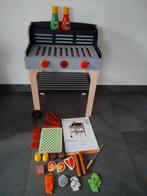 Leuke houten barbecue met accessoires, Zo goed als nieuw, Ophalen