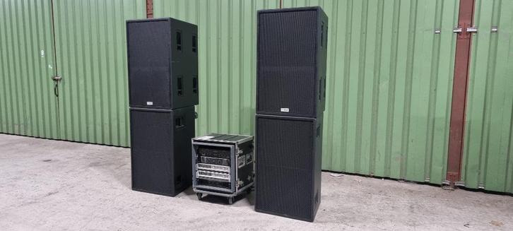 Grote geluid set EAW KF-850EF Top SB-850 Sub Crown MacroTech, Muziek en Instrumenten, Versterkers | Keyboard, Monitor en PA, Zo goed als nieuw