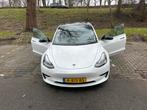 Tesla Model 3 2020 Wit  68000 KM, Auto's, Tesla, Automaat, Zwart, Wit, Elektrisch