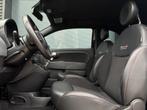 FIAT 500S 500 S 1.2 SPORT 2013 LEDER-ALCANTARA 16 INCH AIRCO, Voorwielaandrijving, 840 kg, Zwart, Handgeschakeld