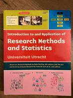 Introduction Research Methods & Statistics - Universiteit Ut, Ophalen of Verzenden, Beta, Zo goed als nieuw, WO
