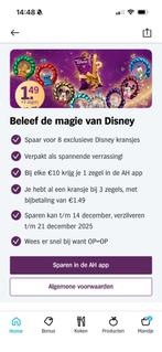 AH disney zegels te koop, Hobby en Vrije tijd, Spaarzegeltjes, Ophalen of Verzenden, Winkel, Super of Benzinepomp, Volle spaarkaart