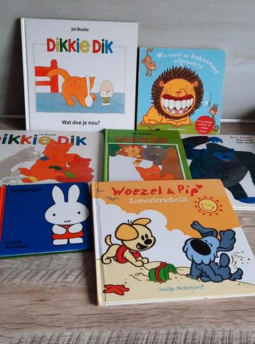 Prentenboeken pakket: Dikkie Dik, Nijntje, Woezel & Pip beschikbaar voor biedingen
