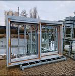 Hefschuifpui | nieuw | houtkleur | inc glas | schuifpui |, Kunststof, 225 cm of meer, Nieuw, Ophalen of Verzenden