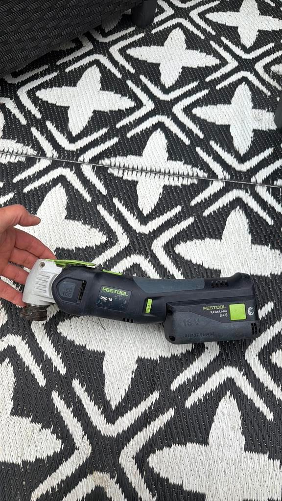 Multitool Festool OSC 18 Oscillerende Multitool VECTURO, Doe-het-zelf en Verbouw, Gereedschap | Freesmachines, Zo goed als nieuw