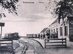 Oostvoorne Stoomtram op station  1907, Verzamelen, Ophalen of Verzenden, Voor 1920, Gelopen, Zuid-Holland