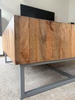 By Boo Salontafel - Houten Design, Huis en Inrichting, Ophalen, Vierkant, 50 tot 100 cm, Zo goed als nieuw