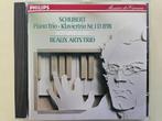 Schubert - Piano Trio 1 D898 + Nocturne - Beaux Arts Trio, Ophalen of Verzenden, Romantiek, Zo goed als nieuw, Kamermuziek