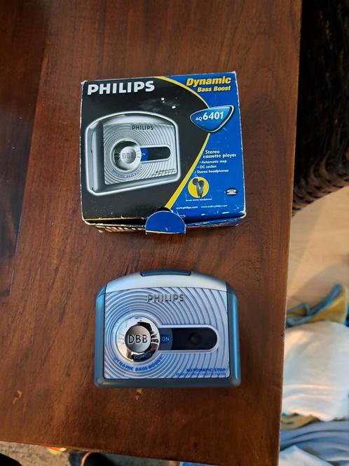 Philips Draagbare cassettespeler AQ6401/00C, Audio, Tv en Foto, Walkmans, Discmans en Minidiscspelers, Walkman, Ophalen of Verzenden