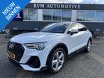 Audi Q3 Sportback 45 TFSI e S Edition PLUG IN HYBRIDE||2x S-, Gebruikt, Leder en Stof, Wit, Hybride Elektrisch/Benzine