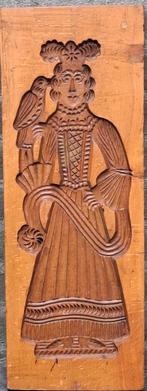 Speculaasplank, dubbelzijdig.  Oud. 19.5/54 cm, Ophalen