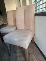 6 Landelijke beige Henders & Hazel Eetkamerstoelen - Beige, Huis en Inrichting, Stoelen, Ophalen, Overige kleuren, Zo goed als nieuw