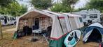 8 persoons vouwwagen Alpen kreuzer, Caravans en Kamperen, Tenten, Ophalen, Gebruikt, Meer dan 6