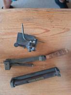 Oppervlakte meter (Surface gage) en waterpas, Antiek en Kunst, Antiek | Gereedschap en Instrumenten, Ophalen of Verzenden