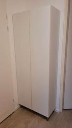 Witte kast op RVS pootjes, Huis en Inrichting, Kasten | Overige, Ophalen, Gebruikt