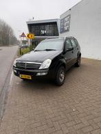 SsangYong Rexton 2.3 E 2007 Zwart nieuwe APK, Auto's, SsangYong, 4 cilinders, 109 €/maand, Zwart, Origineel Nederlands