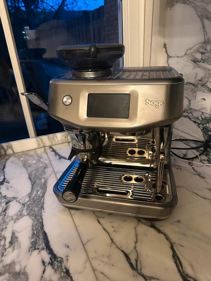 Sage Koffiezetapparaat - Perfecte Koffie!, Witgoed en Apparatuur, Koffiezetapparaten, Zo goed als nieuw, Koffiebonen, Espresso apparaat