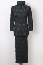 Lange jurk met col van HUNZA, Zo goed als nieuw, Maat 36 (S), Onder de knie, Verzenden