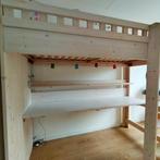 Stevige Hoogslaper 1-persoons - White Wash, Ophalen, Gebruikt, Hoogslaper