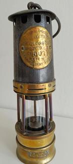 Oude Engelse mijnlamp Hallwoods No. 507, Antiek en Kunst, Ophalen of Verzenden