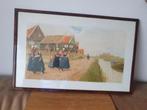 Litho zicht op Marken Henri Cassiers, Ophalen