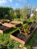 4 Moestuinbakken - 180x90, Ophalen, Gebruikt, Overige materialen, Kweekkas