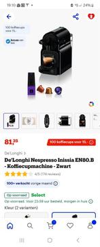 Nespresso in goede staat, Witgoed en Apparatuur, Koffiezetapparaten, Ophalen of Verzenden, Zo goed als nieuw, Koffiemachine