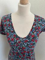 King Louie maat L vrolijke retro top tshirt 2158, Kleding | Dames, Blauw, Maat 42/44 (L), Ophalen of Verzenden, Zo goed als nieuw