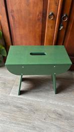 Ikea trendig 2013 krukje kruk groen, Ophalen of Verzenden, Gebruikt, Hout