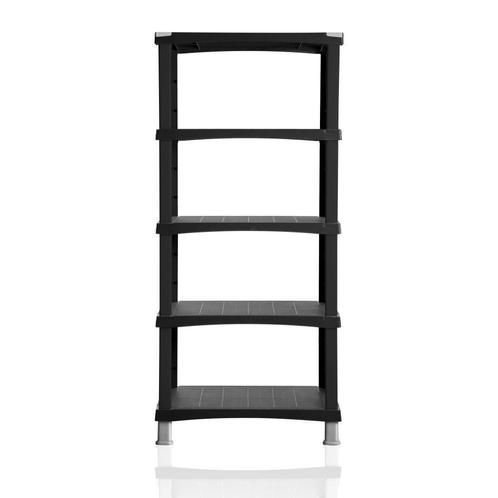 Bama Futuro Opbergsysteem 5 Planken 80x40x174 cm Zwart, Doe-het-zelf en Verbouw, Hout en Planken, Plank, Overige houtsoorten, Minder dan 200 cm