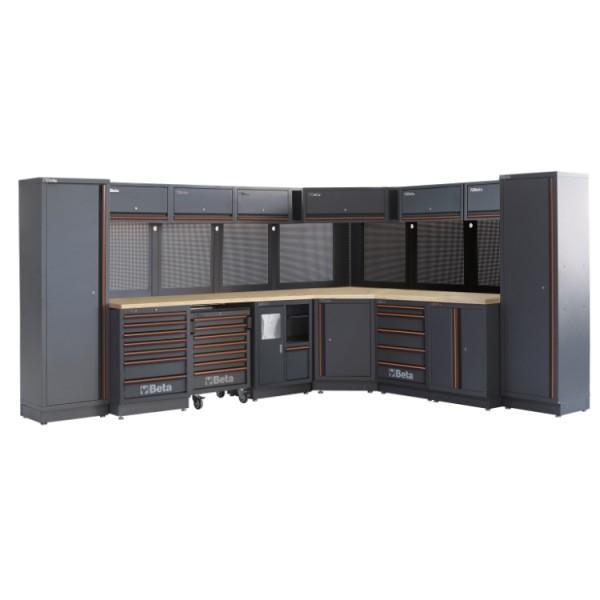 Beta C45PRO 2.0 DW, multiplex houten werkblad diepte 615mm, Doe-het-zelf en Verbouw, Werkbanken, Nieuw, 170 cm of meer, Verzenden