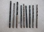 Boren 9 stuks., Ophalen of Verzenden, Zo goed als nieuw