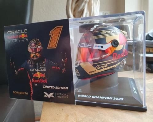 Max Verstappen World Champion helm 1:4, Verzamelen, Automerken, Motoren en Formule 1, Nieuw, Ophalen of Verzenden