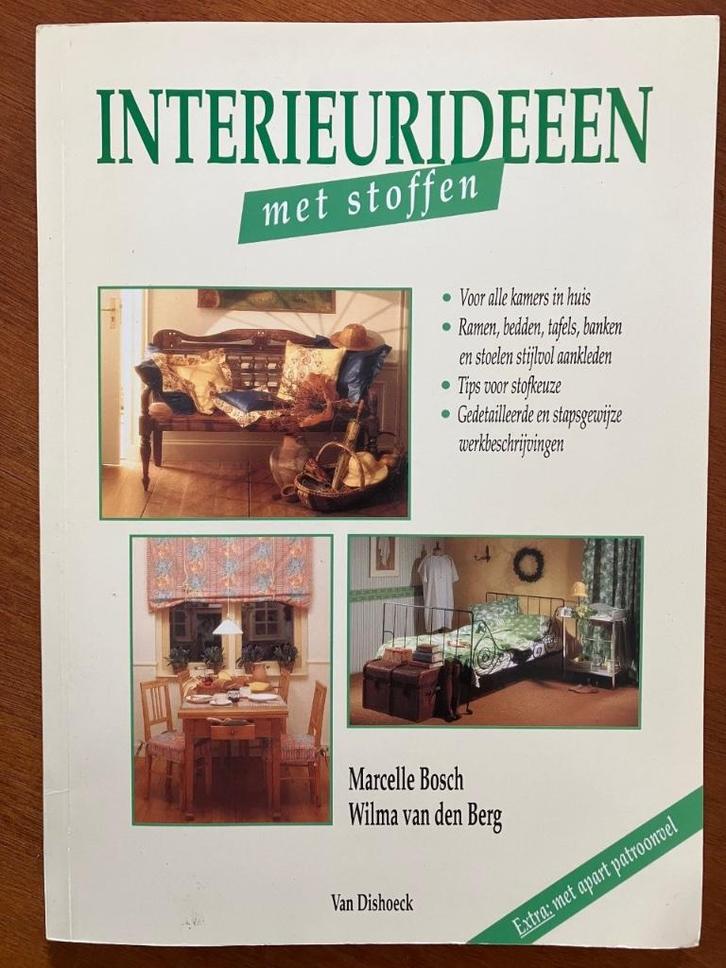 Interieurideëen met stoffen - Marcelle Bosch, Boeken, Hobby en Vrije tijd, Gelezen, Verzenden