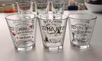 Set 9 cocktailglazen cosmopolitan mojito gin tonic recept, Verzamelen, Ophalen of Verzenden, Zo goed als nieuw, Borrel- of Shotglas