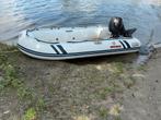 Suzumar rib met polyester bodem en 9,9 pk suzuki bb motor, Watersport en Boten, Gebruikt, Benzine, Minder dan 70 pk, Overige materialen