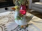 Bassano keramiek eend / dekselpot, Antiek en Kunst, Antiek | Keramiek en Aardewerk, Ophalen of Verzenden