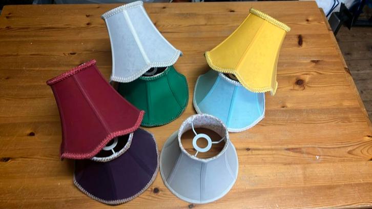 Lampenkap voor E14 fitting, Huis en Inrichting, Lampen | Lampenkappen, Zo goed als nieuw, Minder dan 25 cm, Rond, Ophalen