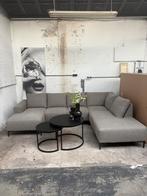 ️ Luxe u-bank en Set Salontafels — Stijlvol & Comfortabel, Ophalen, Zo goed als nieuw, Stof