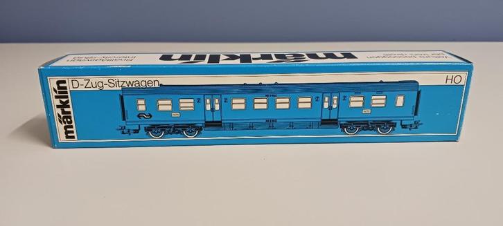 Marklin 4049: NS intercityrijtuig 2e klas (2x), Hobby en Vrije tijd, Modeltreinen | H0, Gebruikt, Wagon, Wisselstroom, Märklin