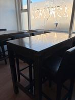 Bartafel met krukken, Ophalen, Gebruikt, Inclusief barstoelen