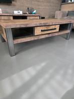 Nette mangohouten Clark/Cloe salontafel, Ophalen, 100 tot 150 cm, 50 tot 100 cm, Zo goed als nieuw