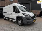 Peugeot Boxer 335 2.2 HDI L3H2 XR 3PRSN Airco Navi Cruise Co, Euro 5, Stof, Gebruikt, Zwart