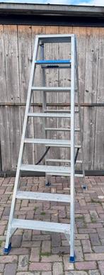 MAXALL  DUBBEL-TRAP MAXALL   STPD-8, Doe-het-zelf en Verbouw, Ladders en Trappen, Ophalen, Trap, Zo goed als nieuw, Opvouwbaar of Inschuifbaar