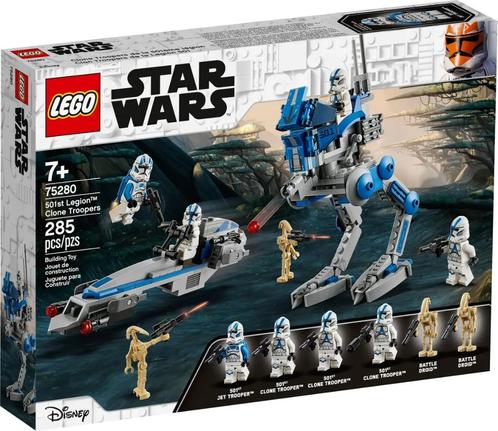 Lego 75280 501st Legion Clone Troopers: Nieuw&Sealed, Kinderen en Baby's, Speelgoed | Duplo en Lego, Nieuw, Lego, Complete set