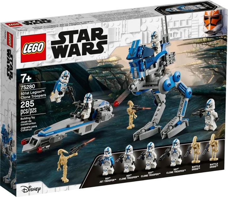 Lego 75280 501st Legion Clone Troopers: Nieuw&Sealed, Kinderen en Baby's, Speelgoed | Duplo en Lego, Nieuw, Lego, Complete set